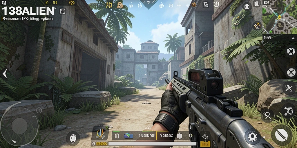 Tampilan action-packed dari gameplay 138ALIEN yang mendebarkan.