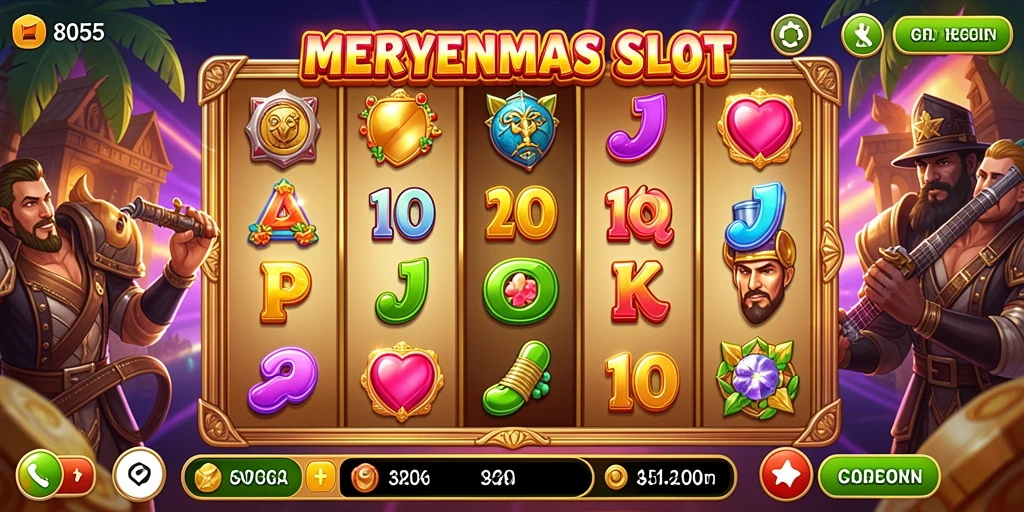 Screenshot utama 8055 menampilkan gameplay Slot yang seru dan menarik.