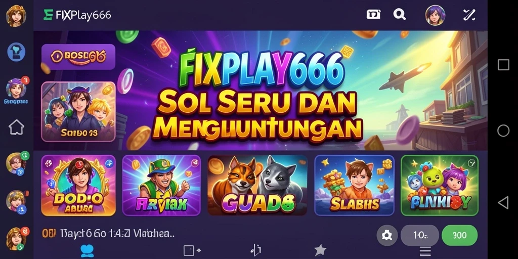 Screenshot gameplay FIXPLAY666 yang menakjubkan dengan efek visual menarik.