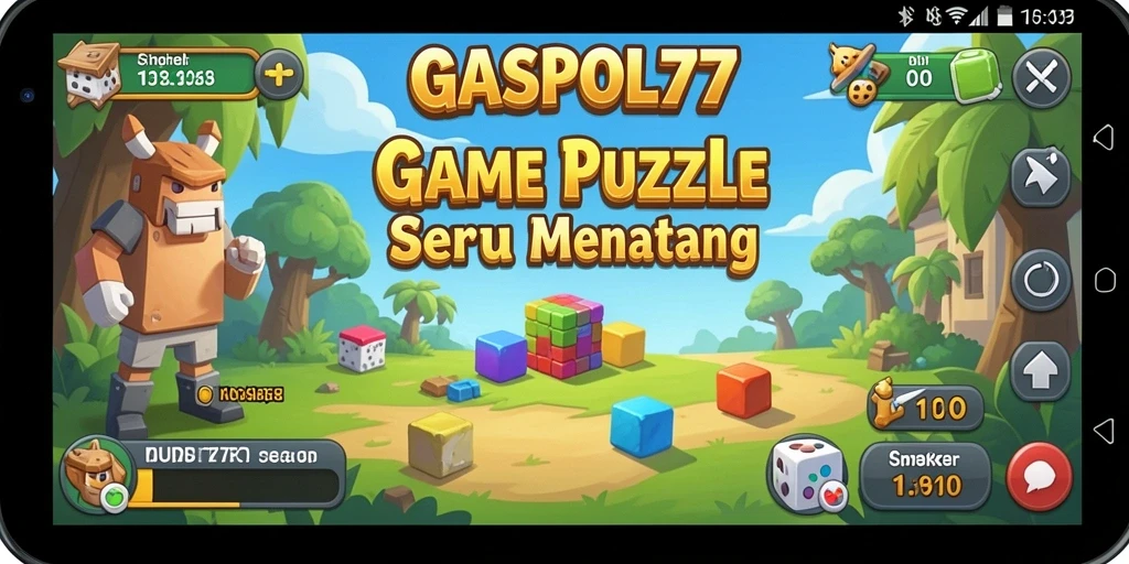 Tampilan gameplay GASPOL77 yang menarik dan penuh tantangan.