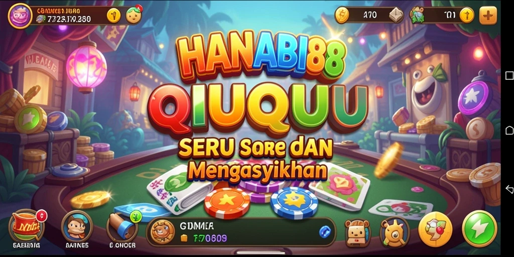 Tampilan gameplay QiuQiu yang penuh aksi dan strategi.