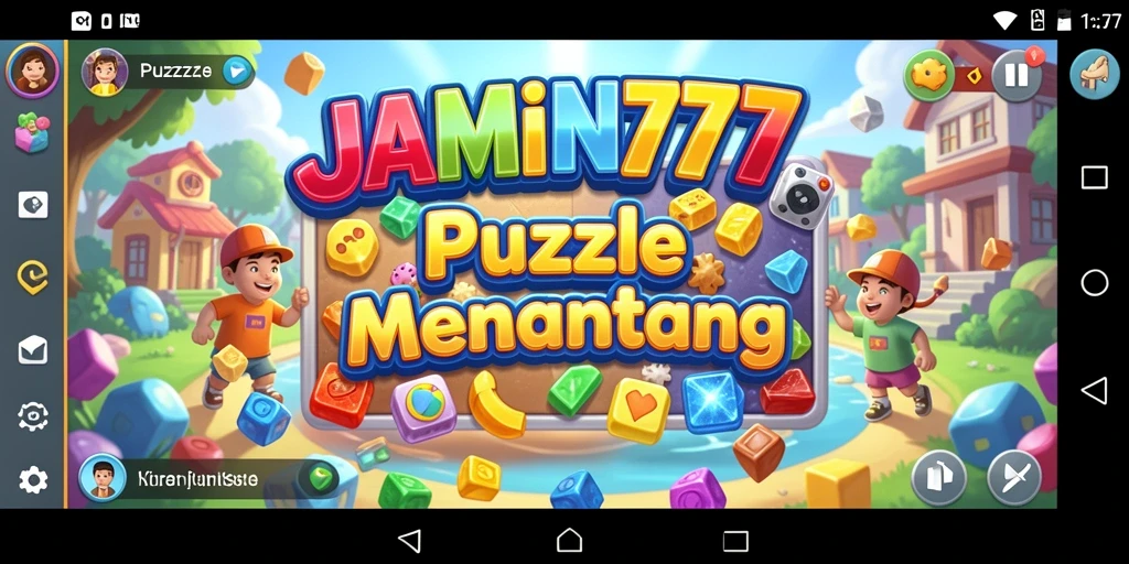 Tampilan gameplay menarik dari JAMIN777 yang penuh teka-teki.