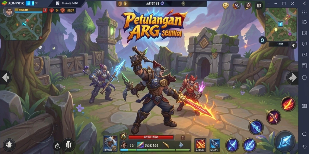 Tampilan menarik dari gameplay <strong>KOMPASTOTO</strong> yang mengasyikkan.