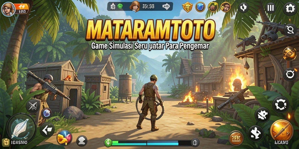 Screenshot gameplay MATARAMTOTO menunjukkan pengalaman simulasi yang mendalam.