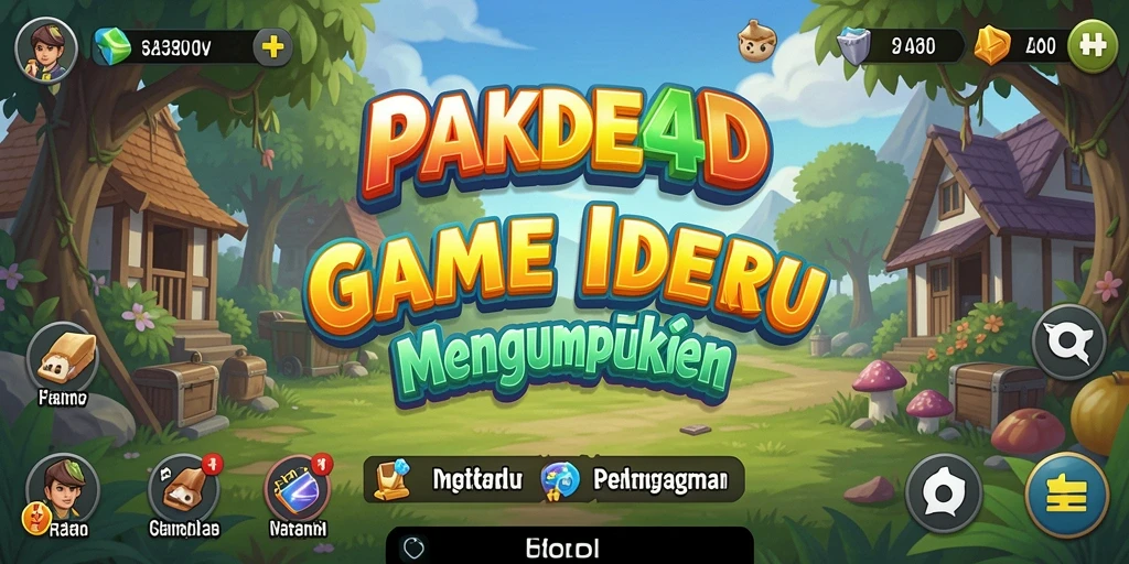 Tampilan gameplay menakjubkan dari <strong>PAKDE4D</strong> yang menggugah selera bermain.