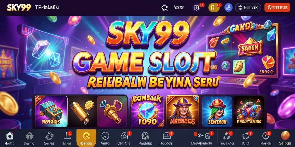 Tampilan gameplay Slot yang menarik dan menghibur di SKY99.