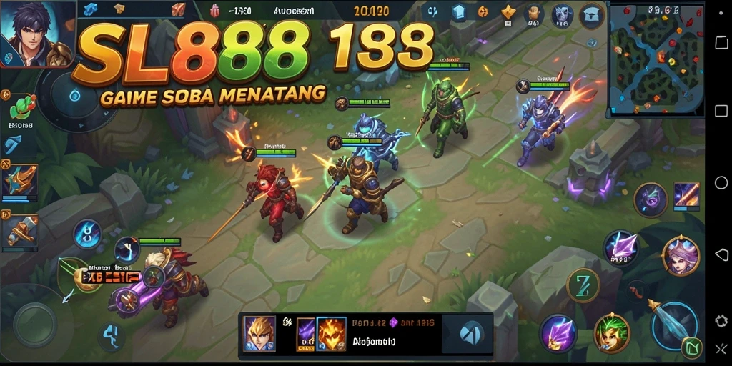 Tampilan gameplay SL888 yang intens dan mendebarkan.