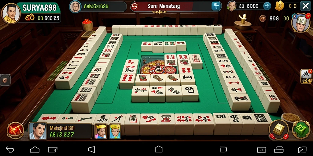 Menampilkan gameplay Mahjong yang menarik dan menantang.