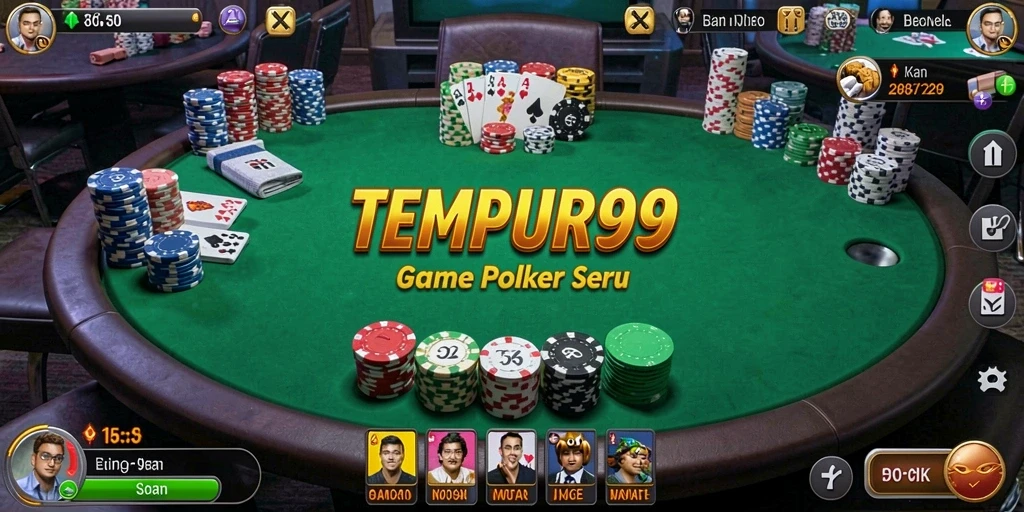 Tampilan gameplay TEMPUR99 yang memukau dan interaktif.